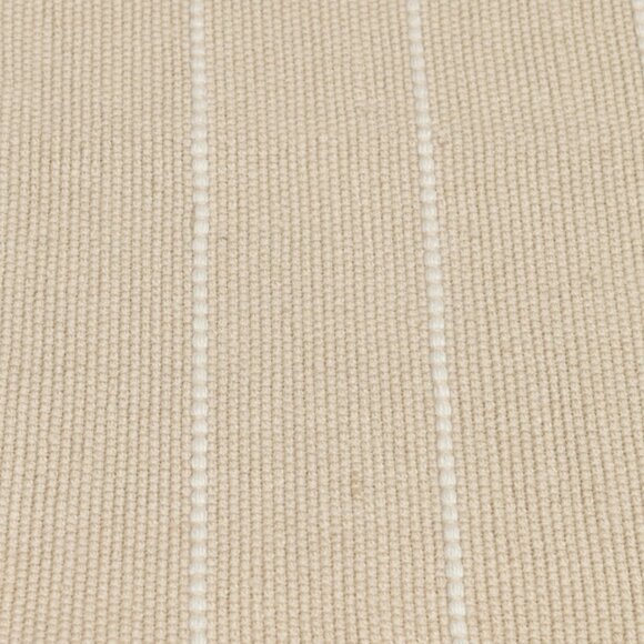 NEW Indoor Outdoor Rug Beige Cream Stripe 24" x 36" by Becky G. & Alejandra Indo - Picture 9 of 16
